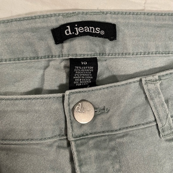 d. jeans Women’s Gray-Green Jeans - Picture 5 of 5